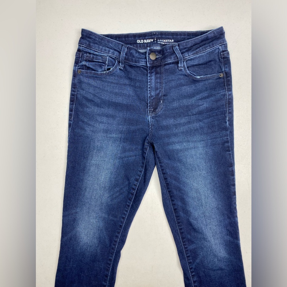 Old Navy DK BLU Rockstar Mid-rise, 4/26  Spring Sale